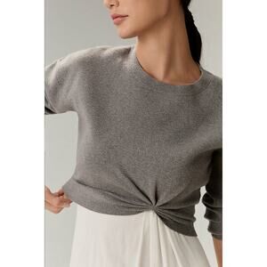 Anthropologie The Gemini Twofer Pullover Sweater Layering Minimalist Size XXS